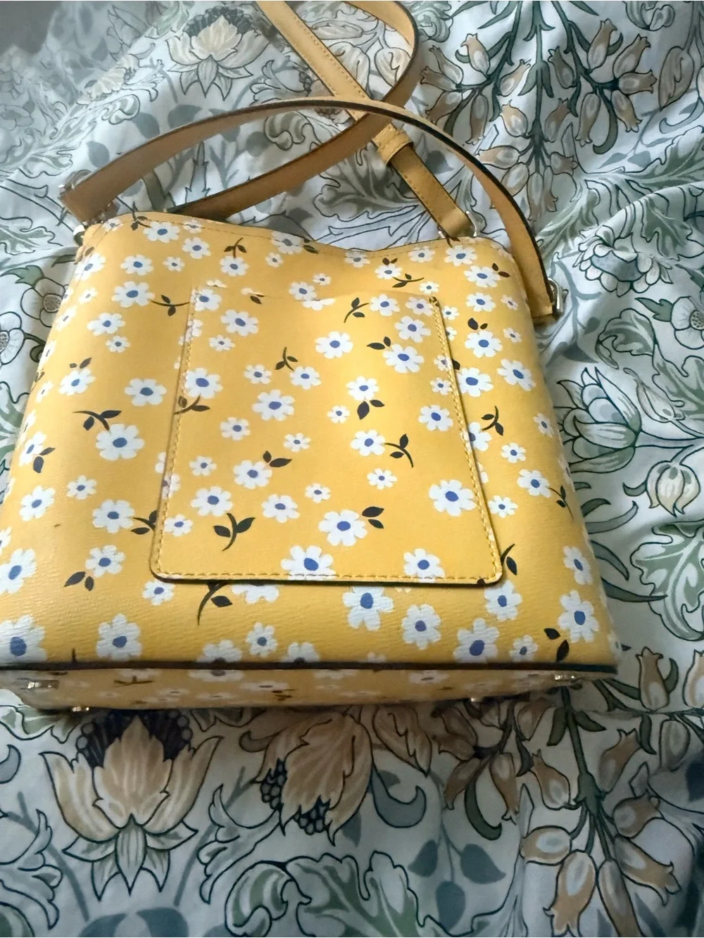 kate spade Yellow Daisy Print Crossbody Bag